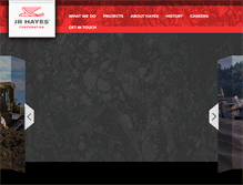 Tablet Screenshot of jrhayes.com